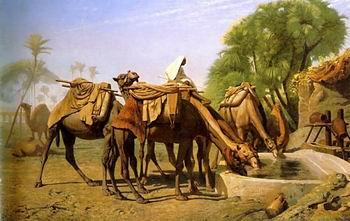 unknow artist Arab or Arabic people and life. Orientalism oil paintings  468 Germany oil painting art